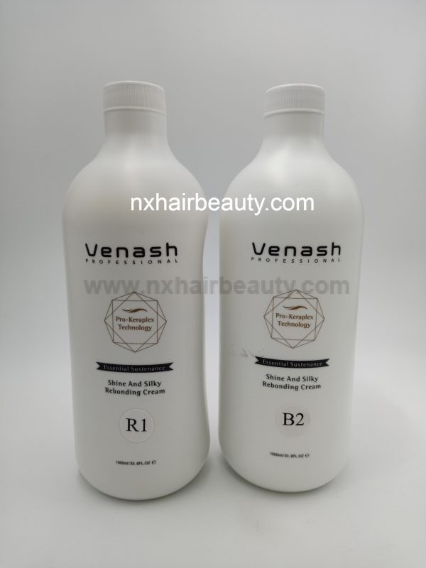 Venash - Shine And Silky Rebonding Cream 1000ml x 2 (Resistant Hair) - NX  Hair & Beauty Supplies Malaysia
