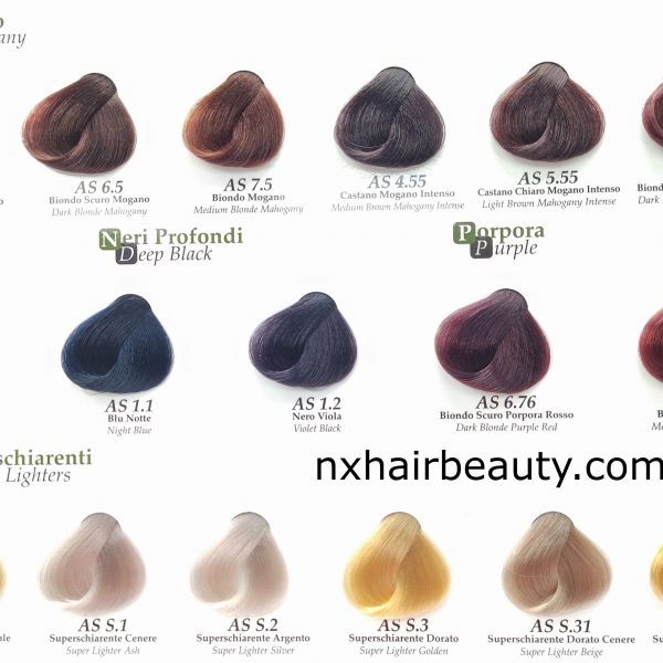 Absolute Hair Dye Cream 100ml / Contrasts 60ml - NX Hair & Beauty Supplies Malaysia Absolute Hair Dye Cream 100ml / Contrasts 60ml - NX Hair & Beauty Supplies Malaysia