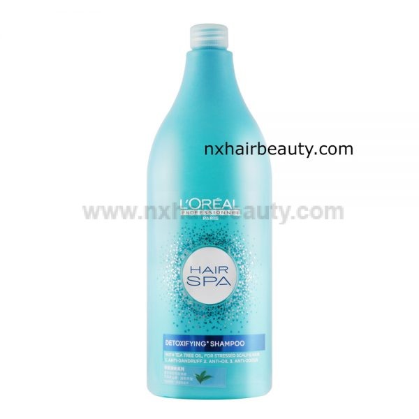 Loreal Hair Spa DX Detox Shampoo 1500ml - NX Hair & Beauty Supplies Malaysia