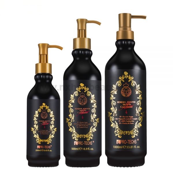 PRO-TECHS – KERATIN 0+ RENEWAL KERATIN SMOOTH CONDITIONER (4) 250ml / 500ml  / 1000ml - NX Hair & Beauty Supplies Malaysia