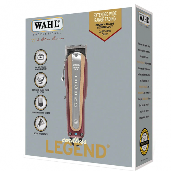 Wahl – Cordless Clipper – Legend - NX Hair & Beauty Supplies Malaysia