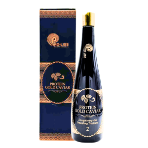 PRO-LISS – PROTEIN GOLD CAVIAR STRAIGHTENING AND SMOOTHING TREATMENT – 1000ML (#2)