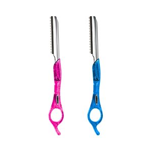 FAWEIO – STYLING RAZOR HANDLE – ZI-023-6 BLUE/PINK